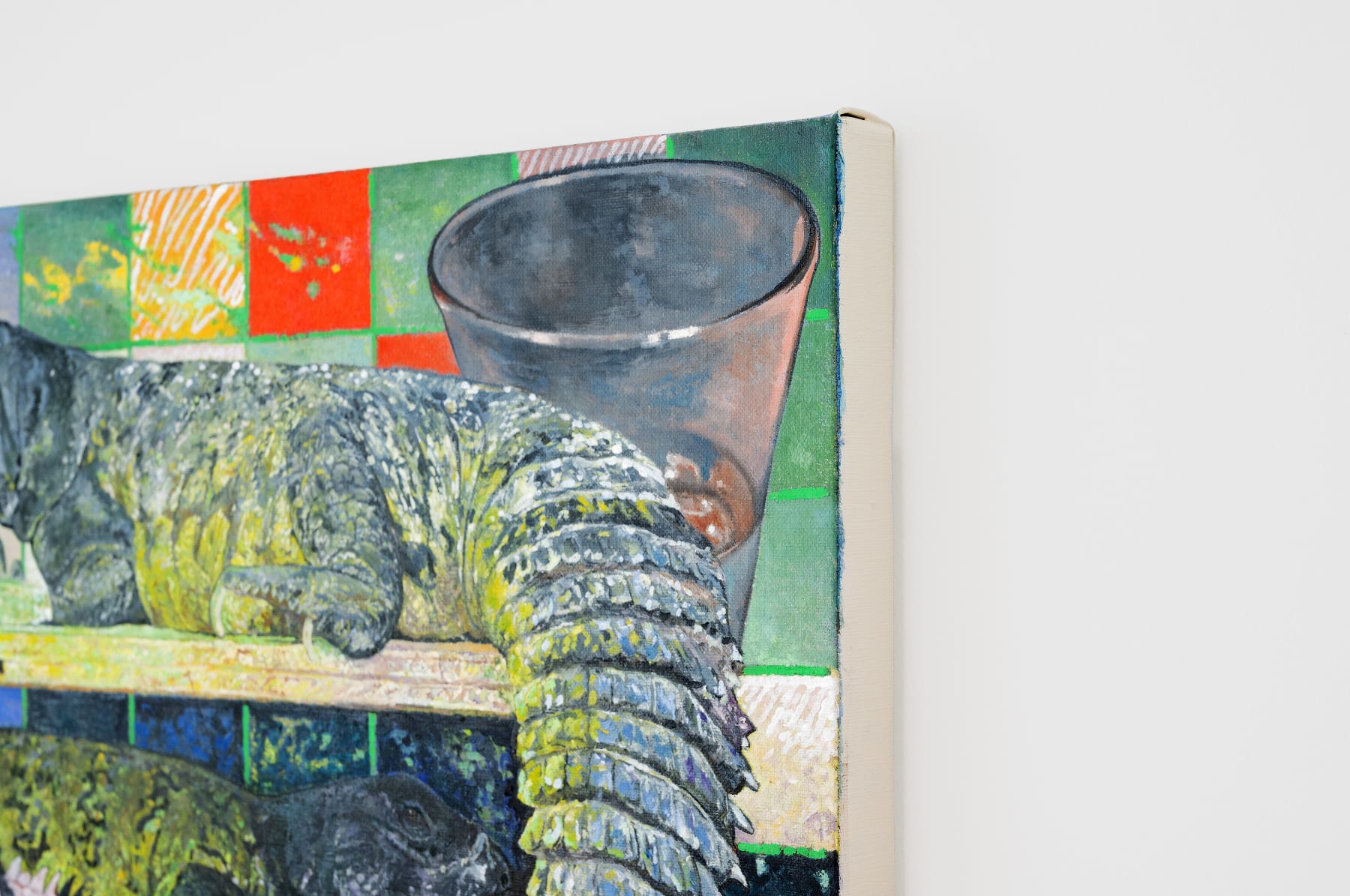 Koichi Enomoto, Grid composition, beautiful Laibo, 2021