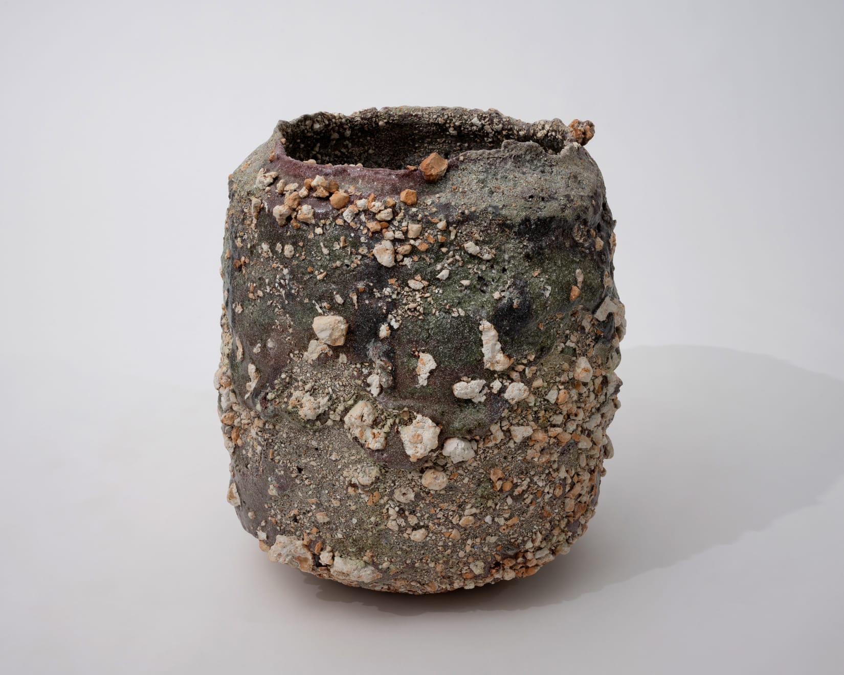 Masaomi Yasunaga, 熔ける器 / melting vessel, 2020