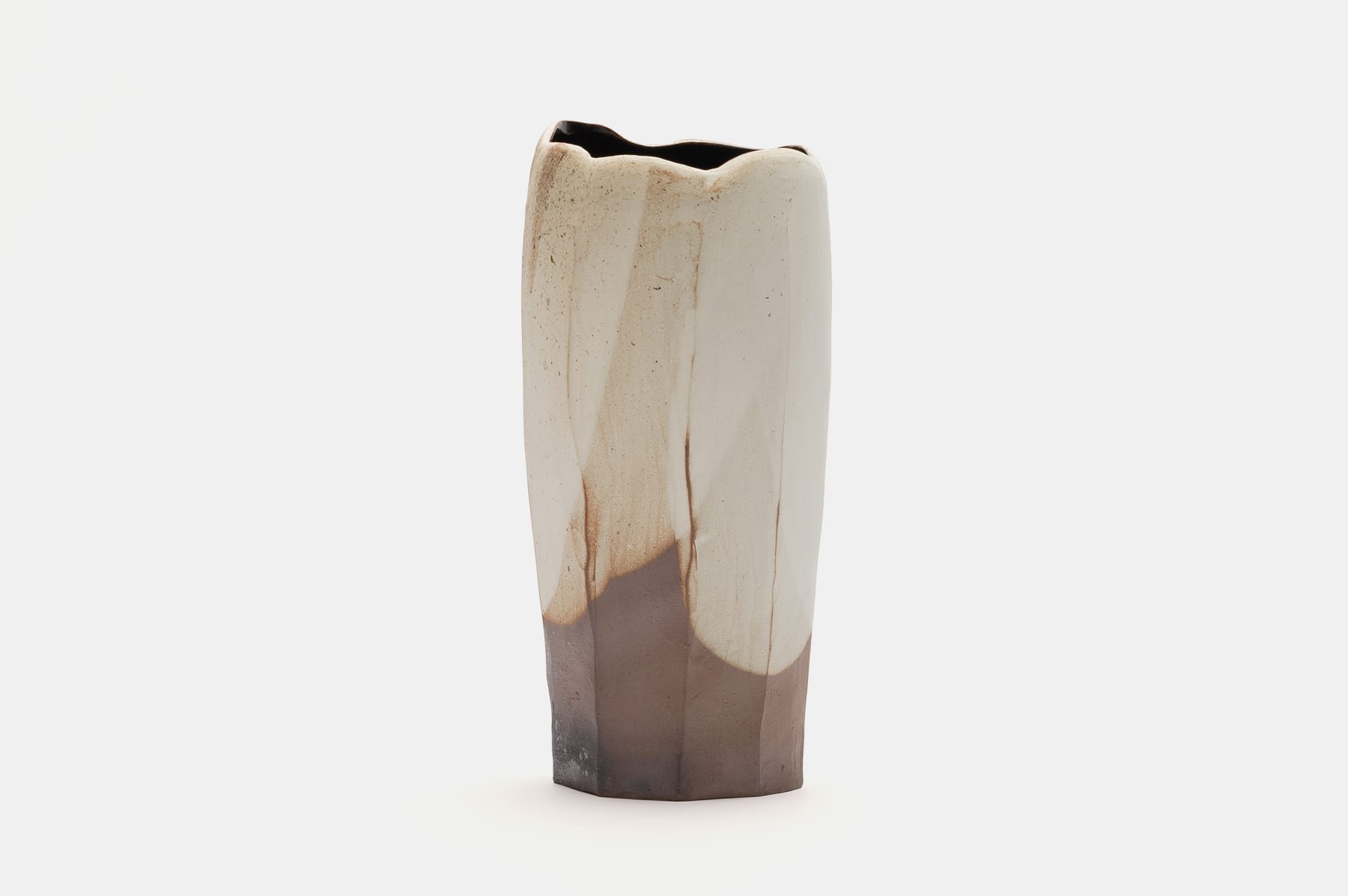 Hosai Matsubayashi XVI, Kohiki Vase 粉引 花器, 2019