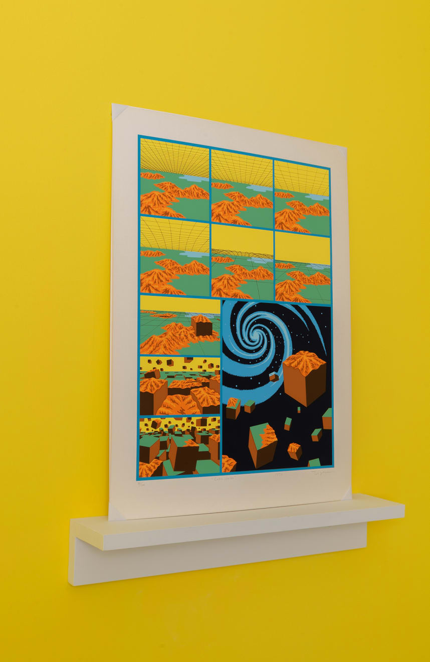 Tiger Tateishi, Cubic Worlds, 1973