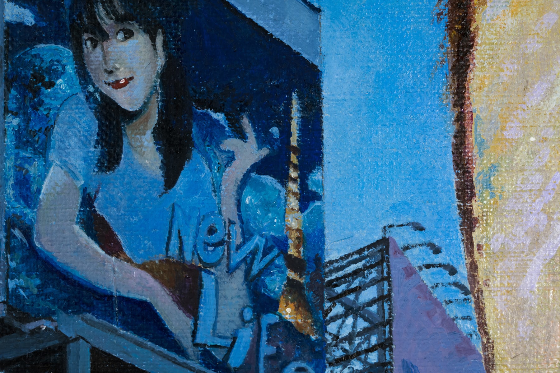 Koichi Enomoto, night walk, 2022