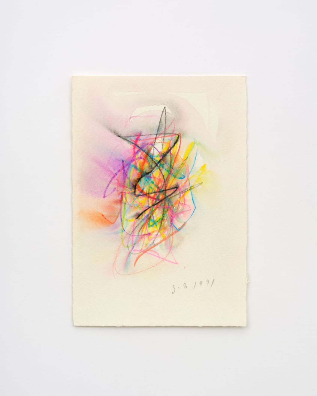 Sawako Goda, Automatism series オートマティズムシリーズ Toe Sensation 足の指のセンセーション, 1991