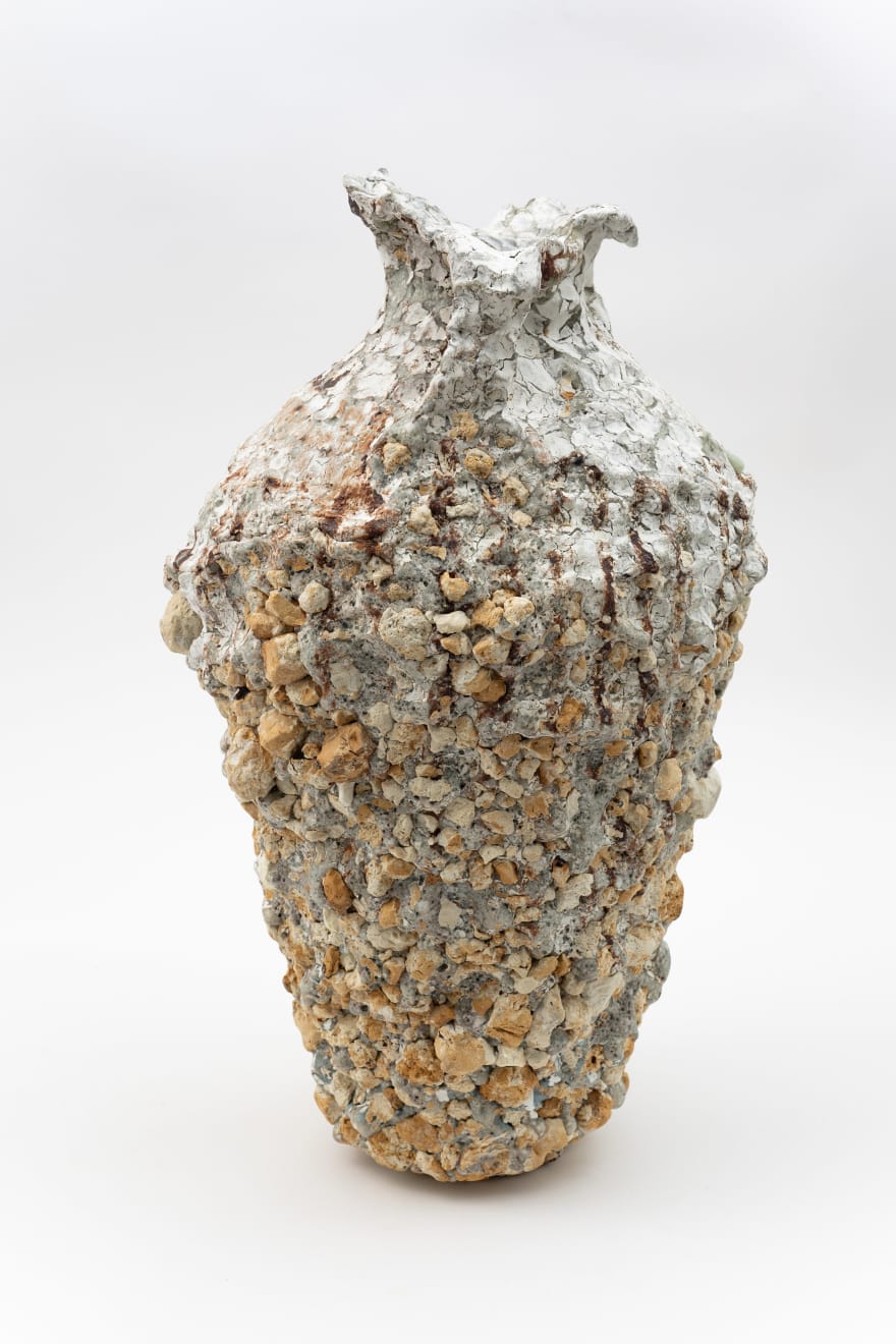 Masaomi Yasunaga, 熔ける器 - Melting vessel, 2022