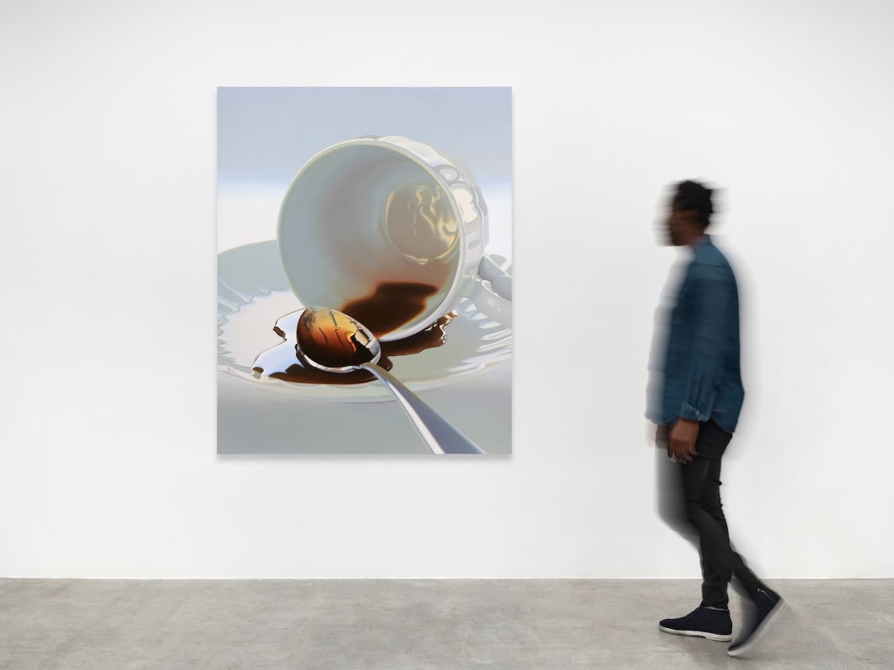 Kaoru Ueda, Spilled Coffee B, 1991