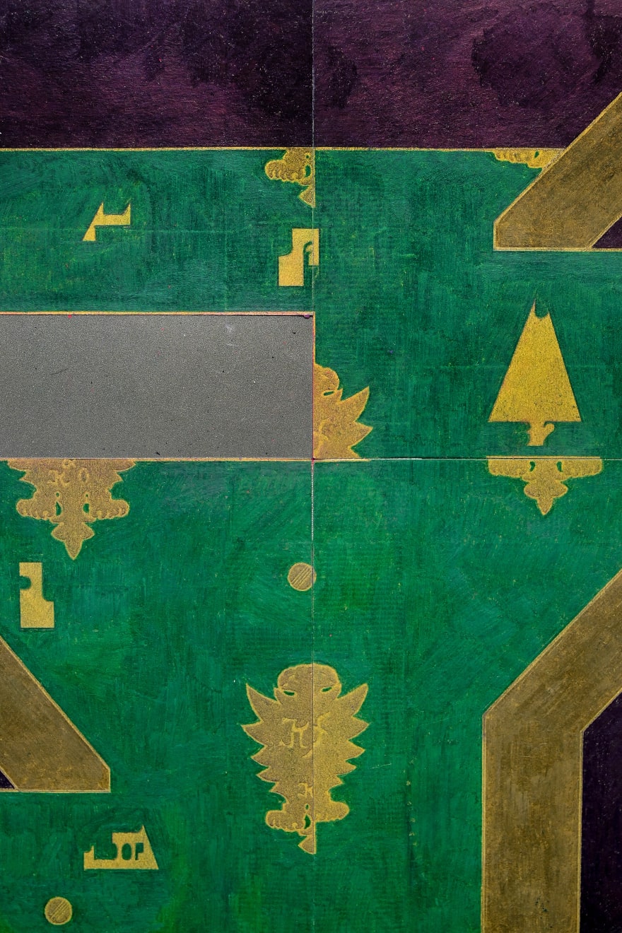 Toru Otani, KSF (green #2), 2018