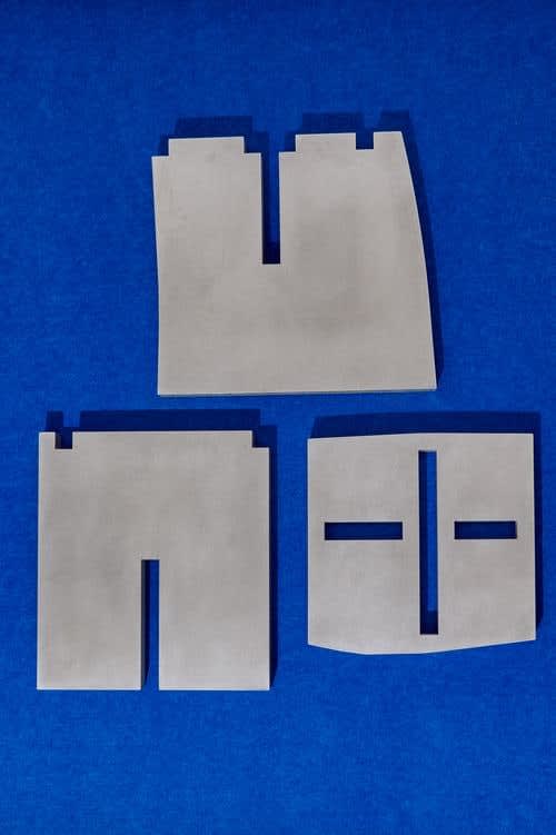 Brud Studia, Stołek Aluminiowy