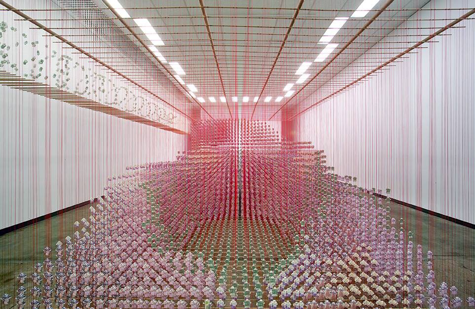 Glen Clarke, A Trembling Quiet, Laod hillside with multiple Bomb Craters, 2006