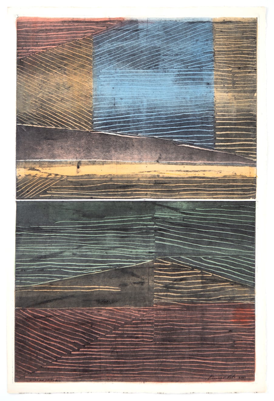 Bruno Leti, Lines and Plains II, 2001
