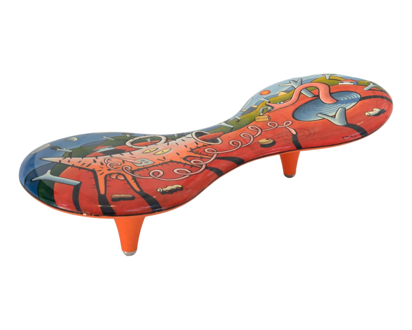 Reg Mombassa X Marc Newson, Couch, 1996