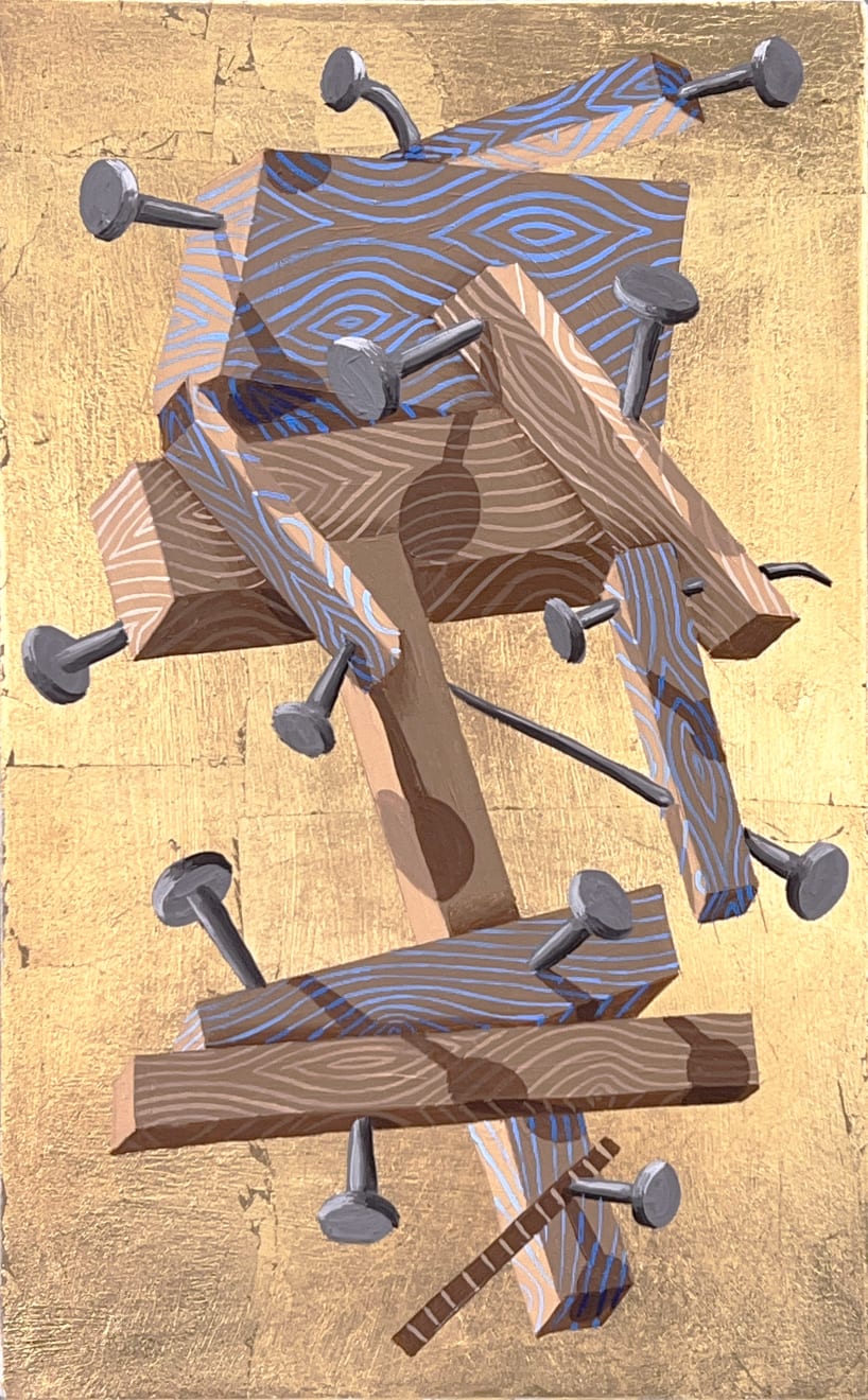 Matthew Couper, Construction with Non-Objective Volumes S-672, 2024