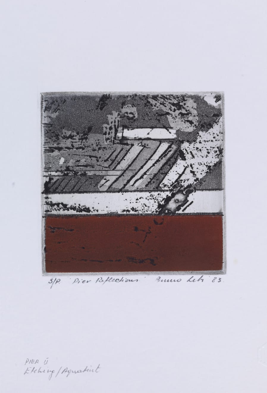 Bruno Leti, Pier Reflection, 1983