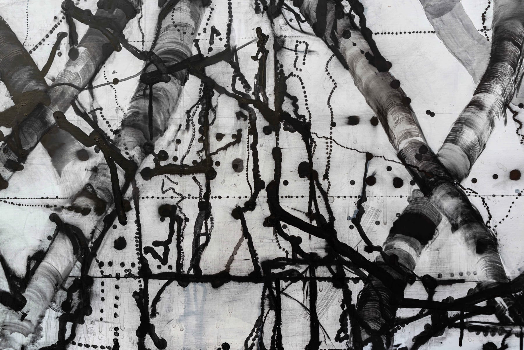 Kim Westcott, Hoysteds Track (diptych), 2022