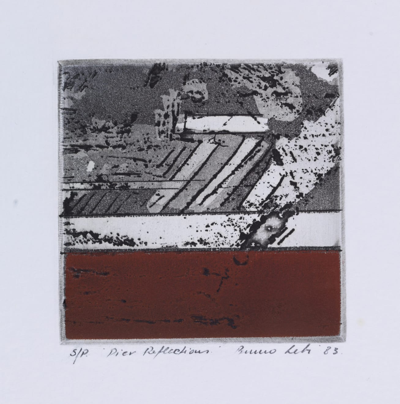 Bruno Leti, Pier Reflection, 1983