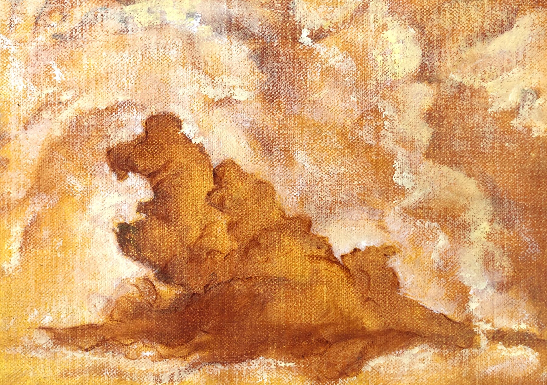 Piers Greville, Study for Virgil Adrift, 2025