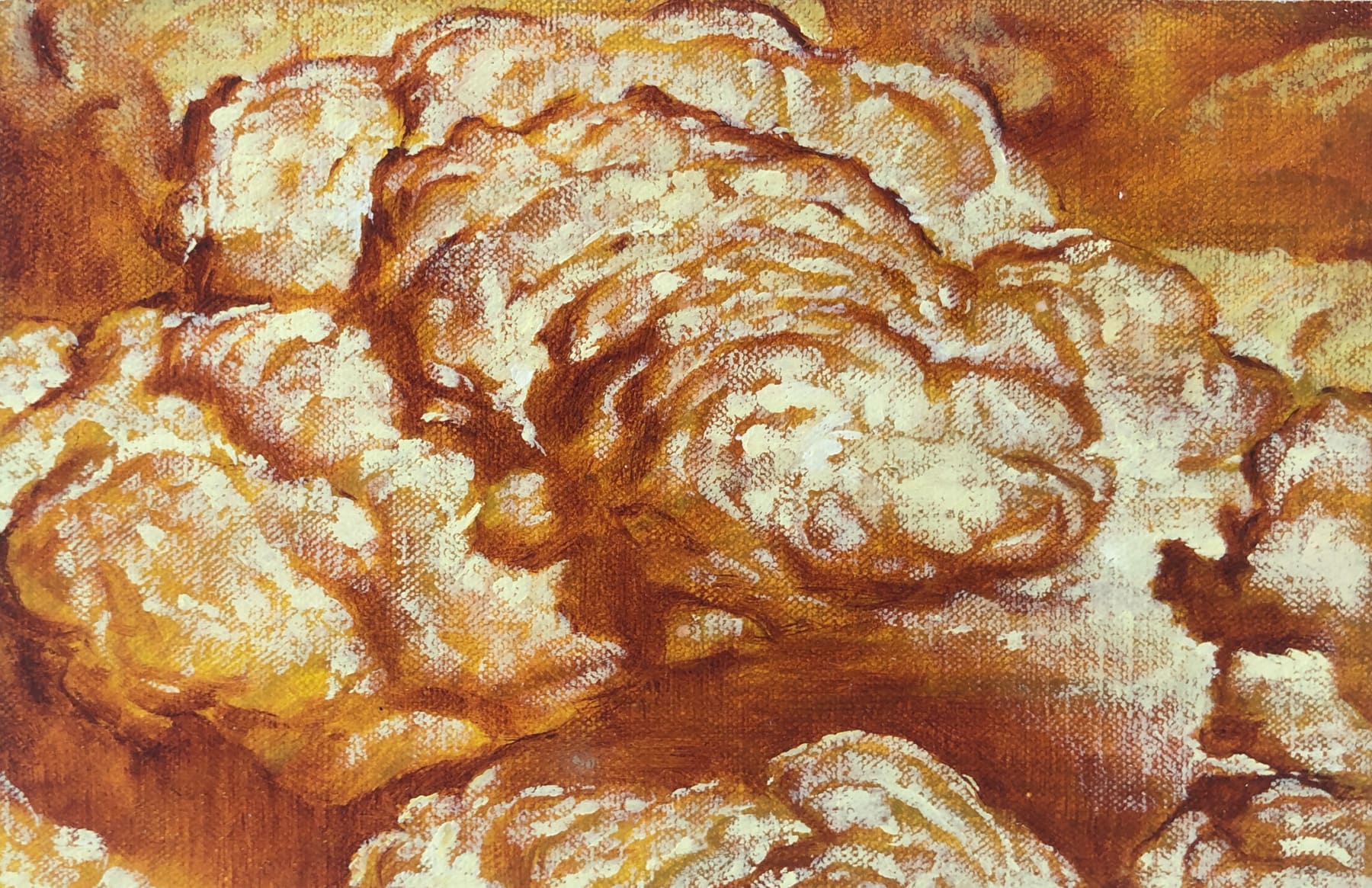 Piers Greville, Study for Endless Golden Dawn, 2025