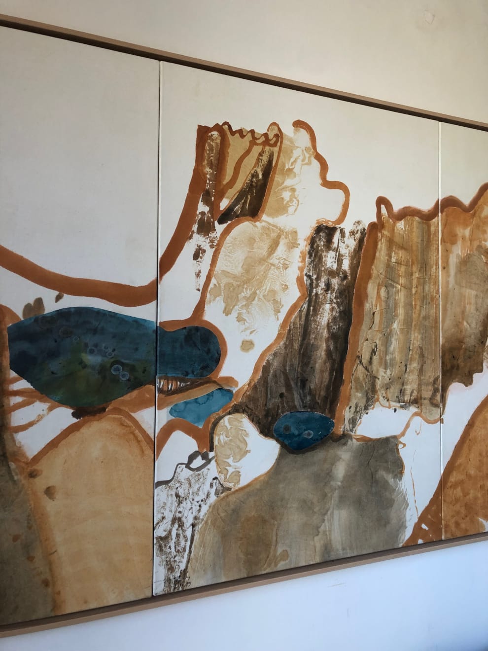 Christophe Stibio, Barrarrana Gorge (quadriptych), 1995