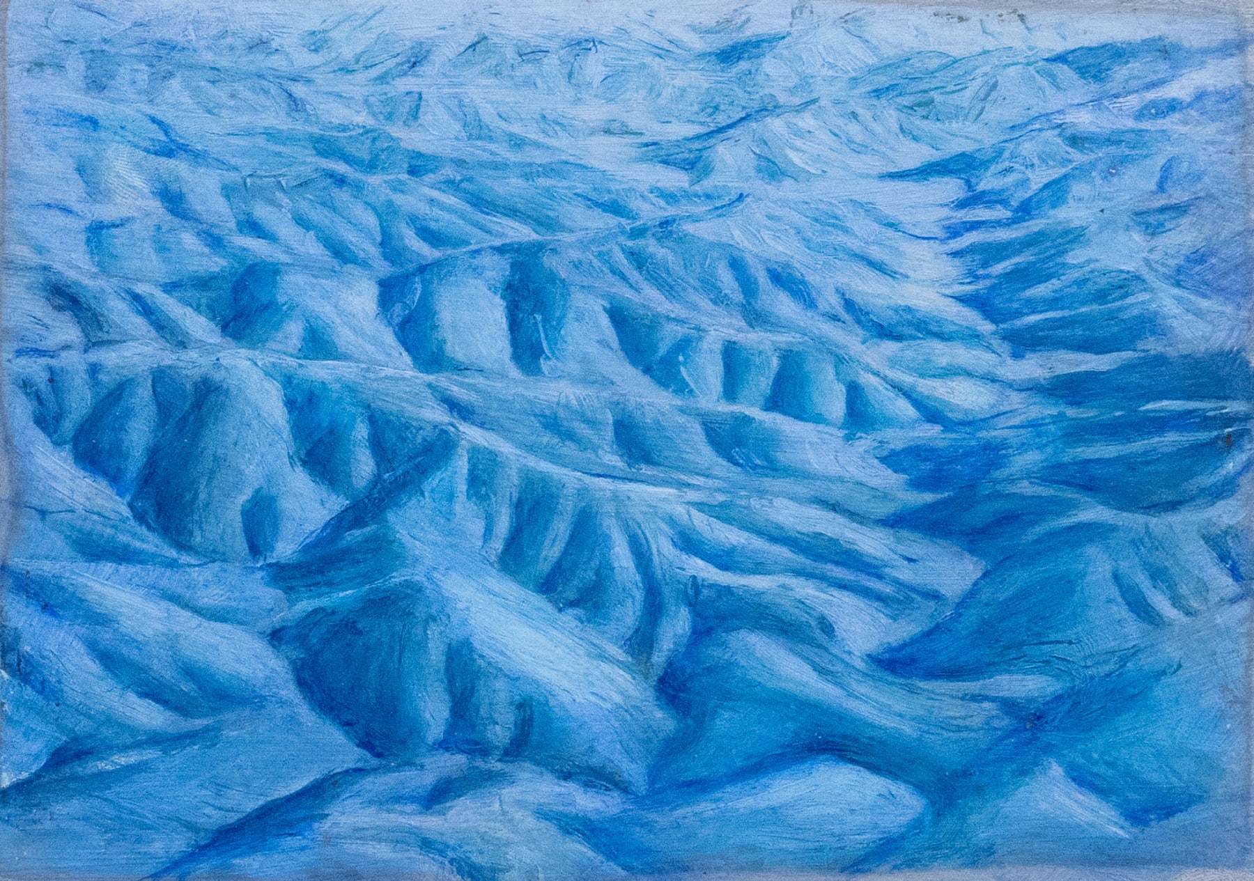 Piers Greville, Study for Blacksnake Creek, 2021-2023