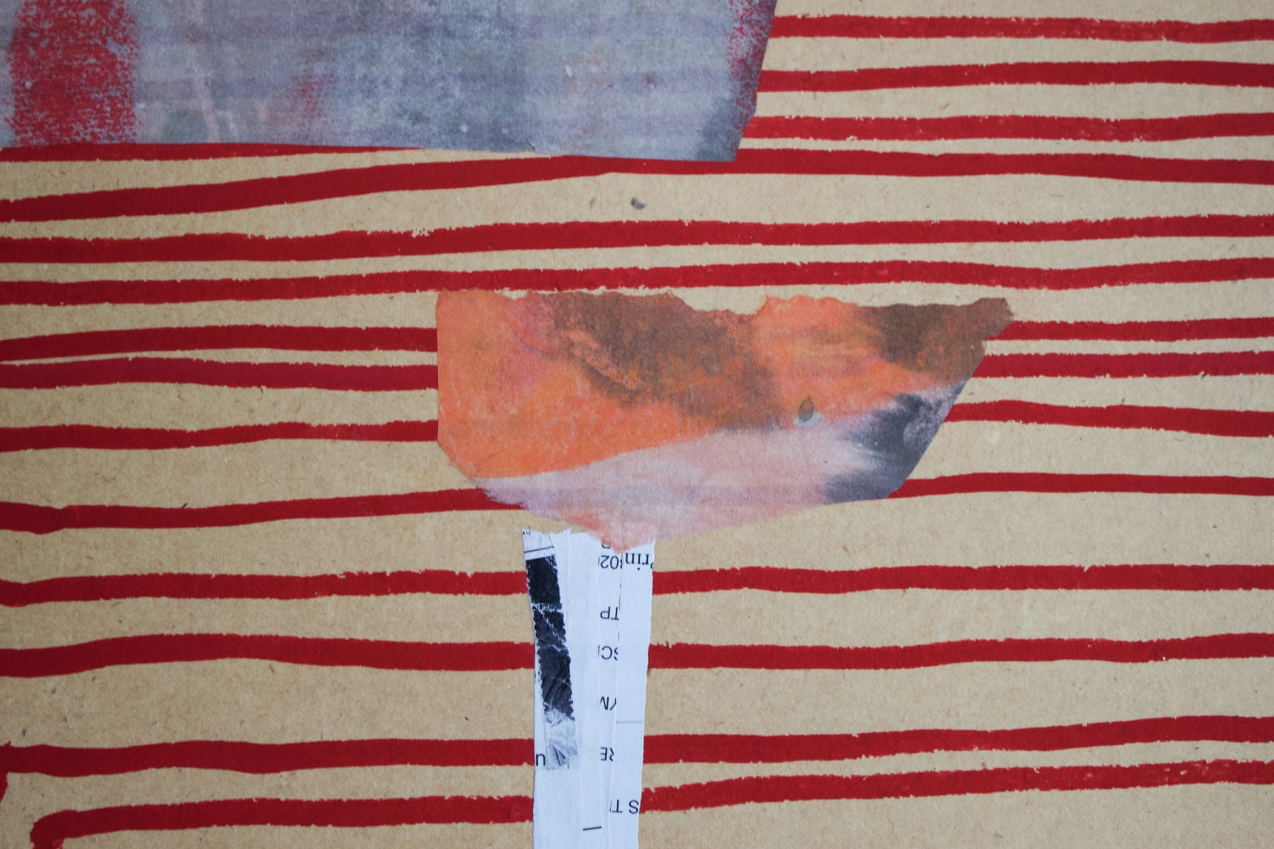 Christophe Stibio, Unfolding Cliffs at Wattamolla (triptych), 2012