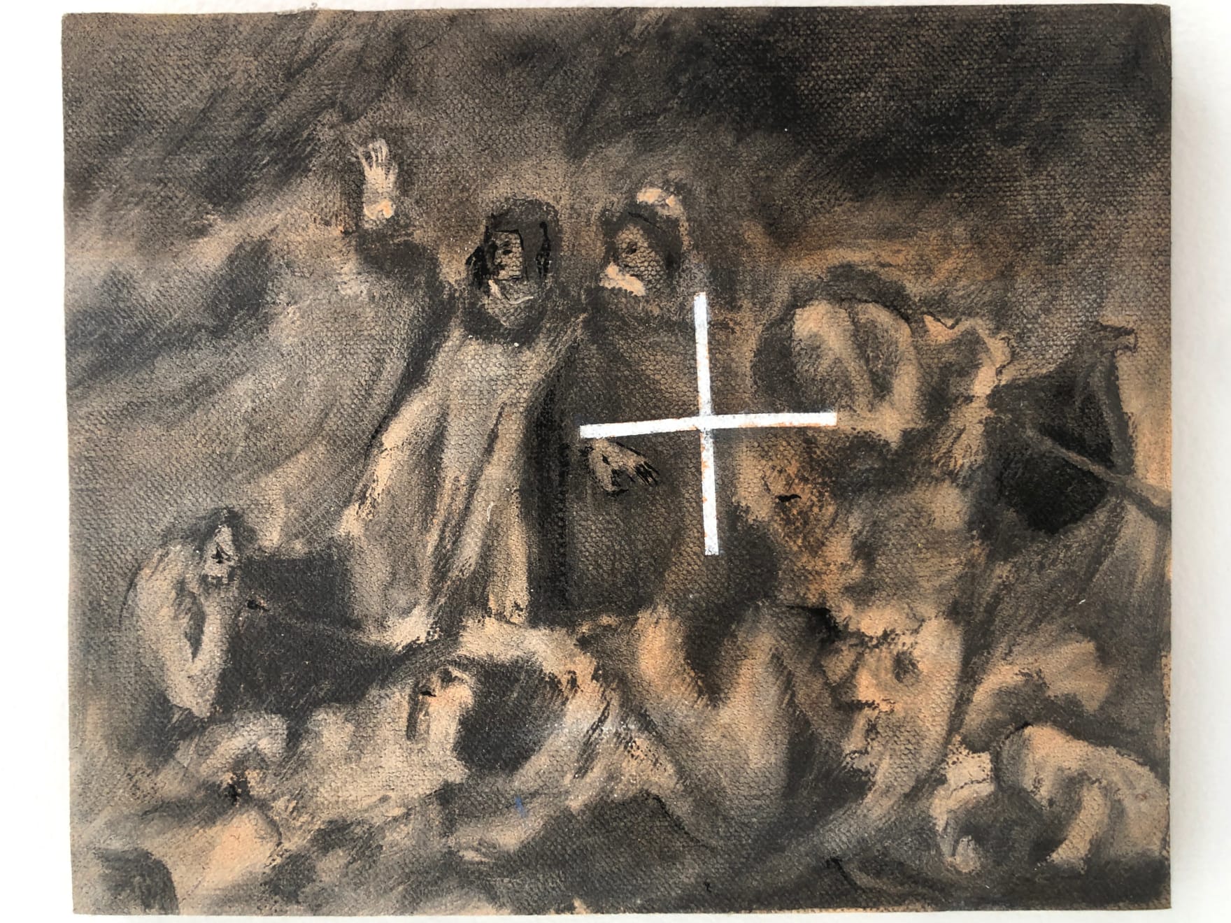 Piers Greville, Study for Breakfast at Berghain, after Delacroix, 2025