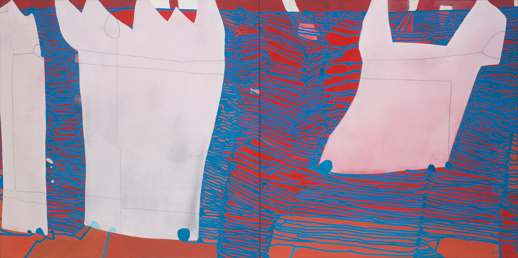 Christophe Stibio, Mungo 6 (diptych), 2005