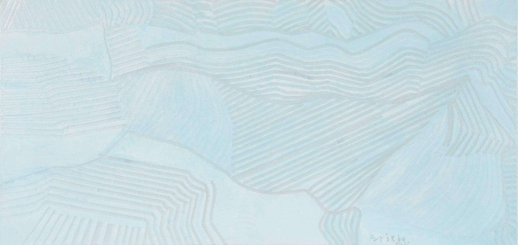 Christophe Stibio, Early Misty Morning on Undoolya Hill, 2025