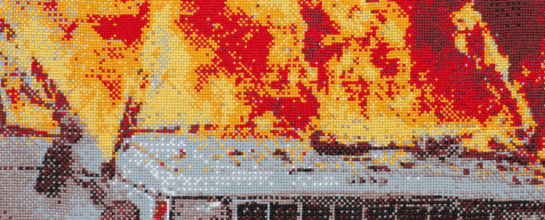 Claire Healy and Sean Cordeiro, Tapestry of Disaster, Columbia, 2013