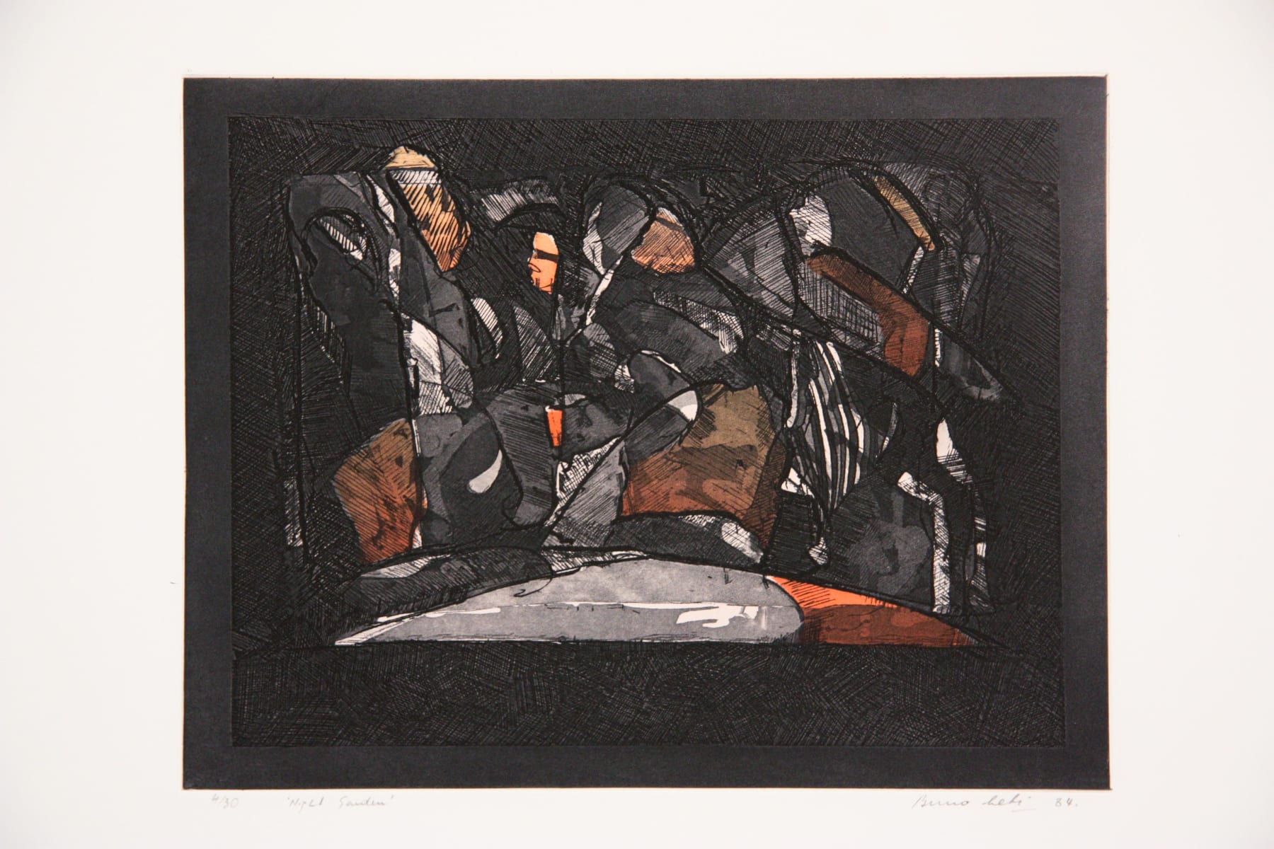 Bruno Leti, Night Garden, 1984
