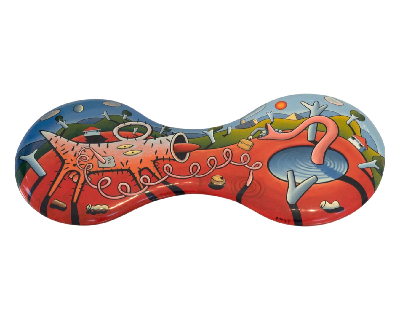 Reg Mombassa X Marc Newson, Couch, 1996
