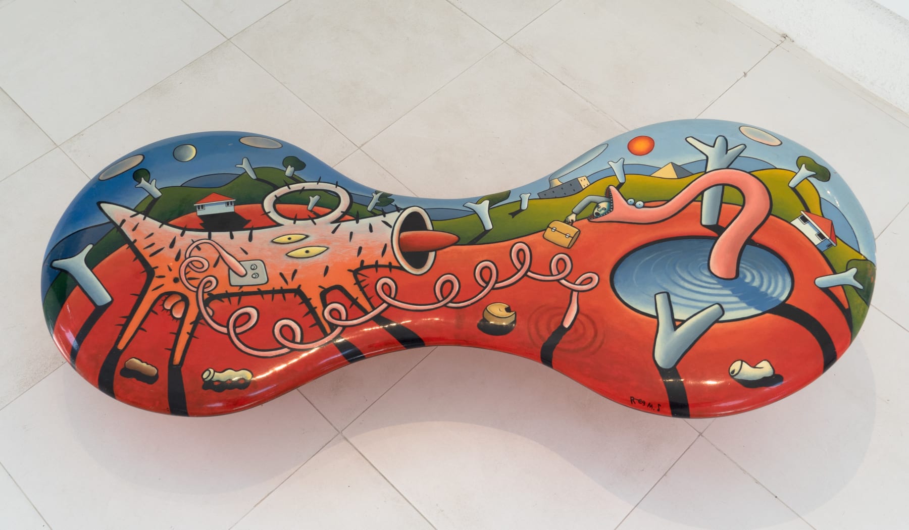 Reg Mombassa X Marc Newson, Couch, 1996