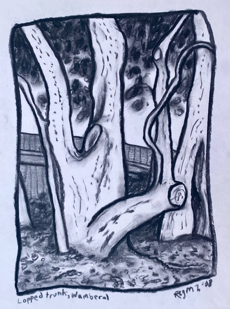 Reg Mombassa, Lopped trunk Wamberal, 2008