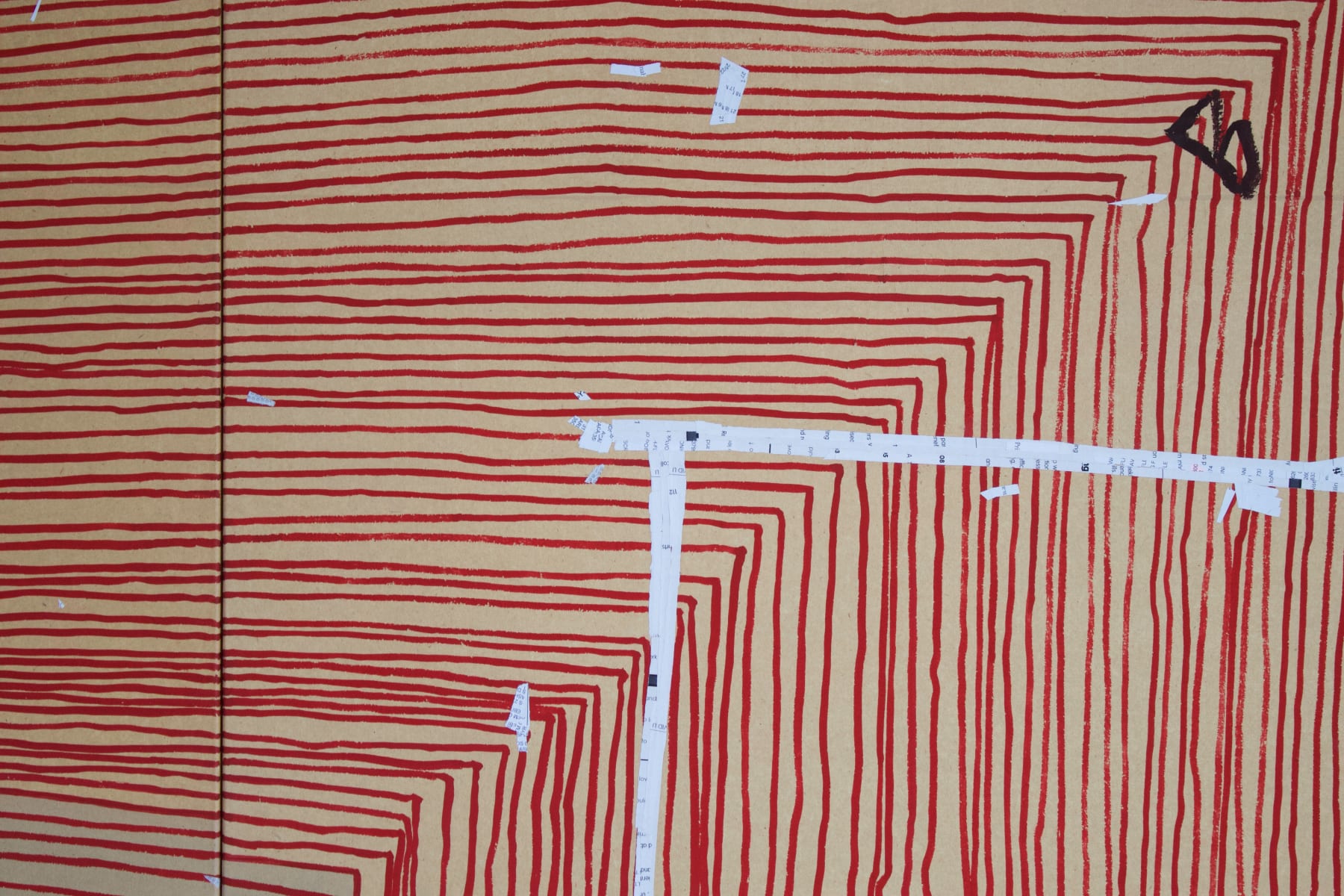 Christophe Stibio, Unfolding Cliffs at Wattamolla (triptych), 2012