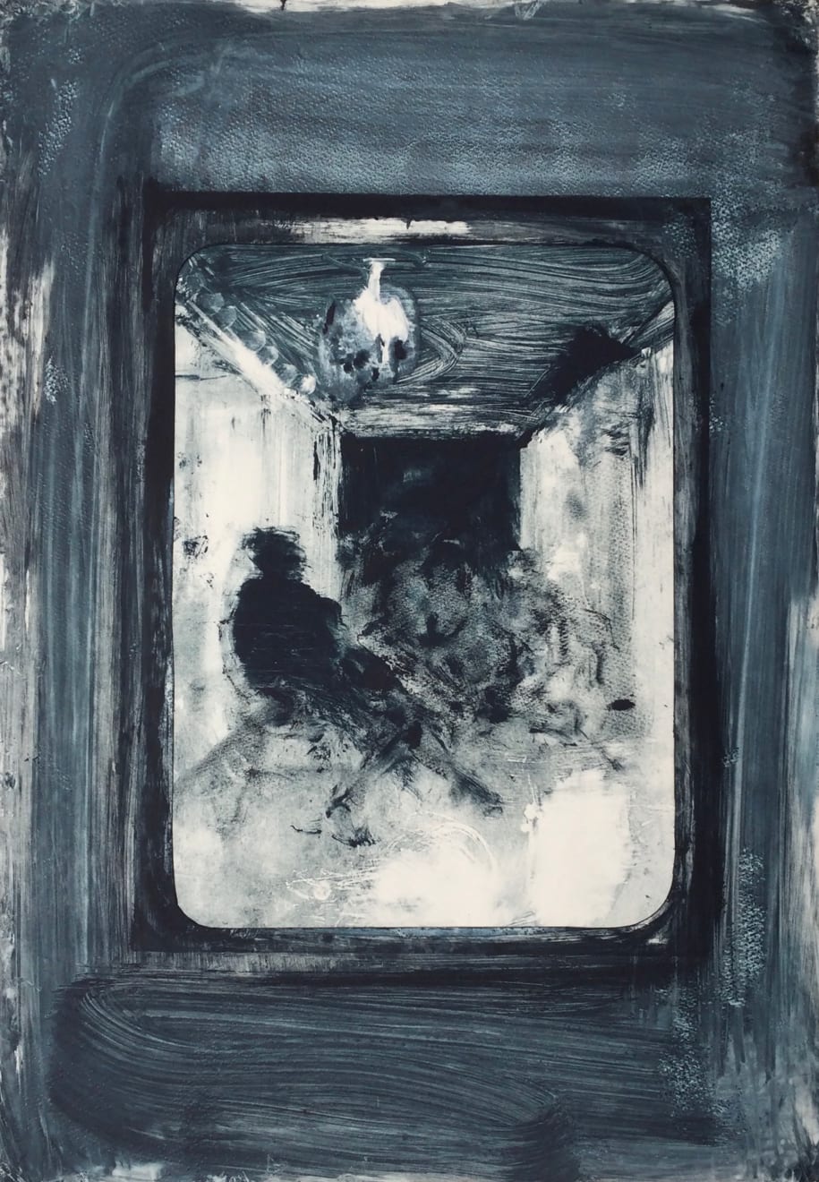 Rae Birch Carter, Interior Scene 9 / Under the Light, 2025