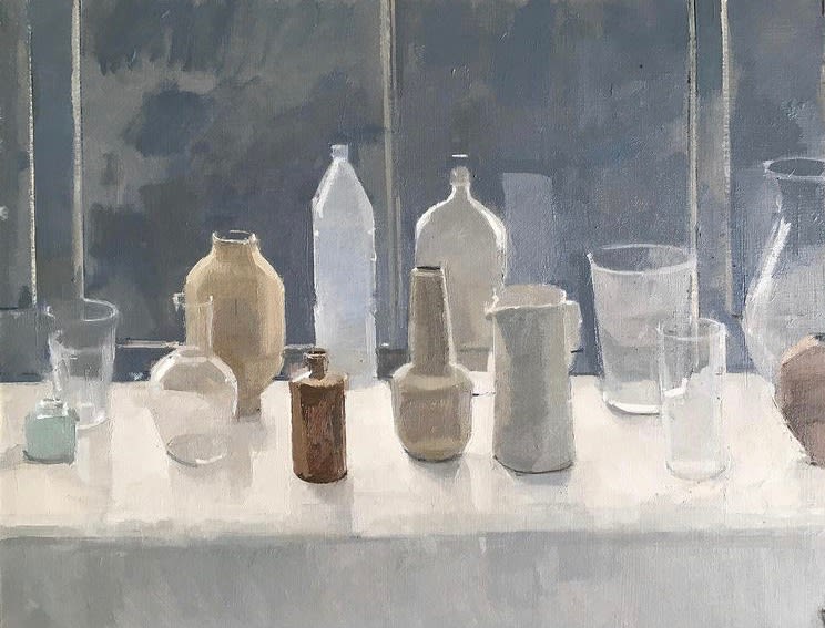 Jason Line, Arrangement on a Window Ledge, 2022