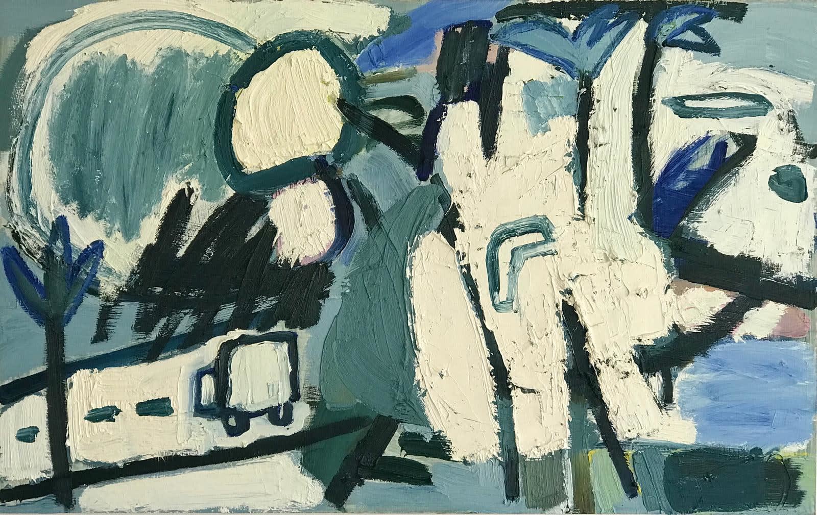 Lucy Giles, Moon in Blue, 2016