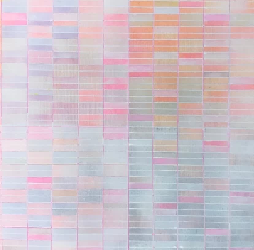 Helen Ireland, Pink and Grey Landscape