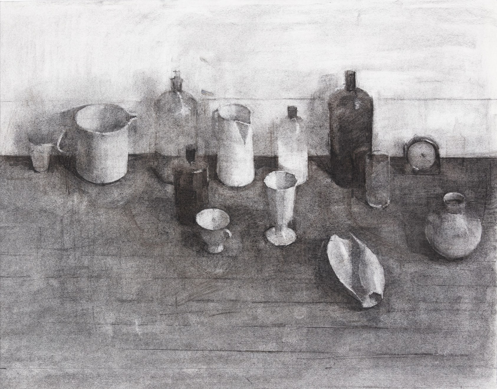 Jason Line, Still Life with Shell (study), 2024