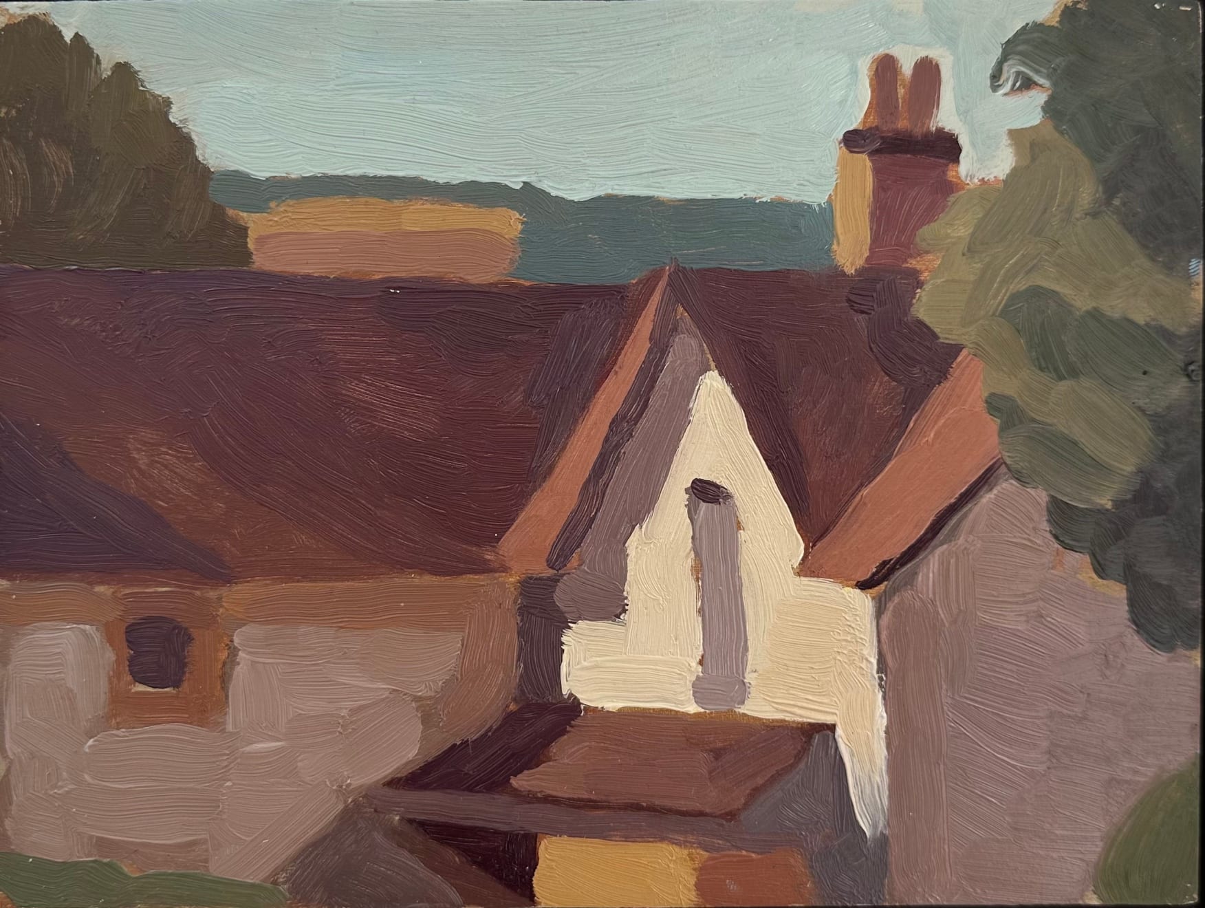 Francis Martin, Sunshine Rooftops, 2022