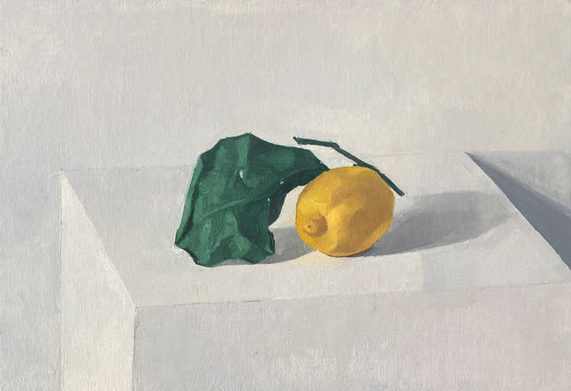 Jason Line, Lemon with Leaf 2, 2020