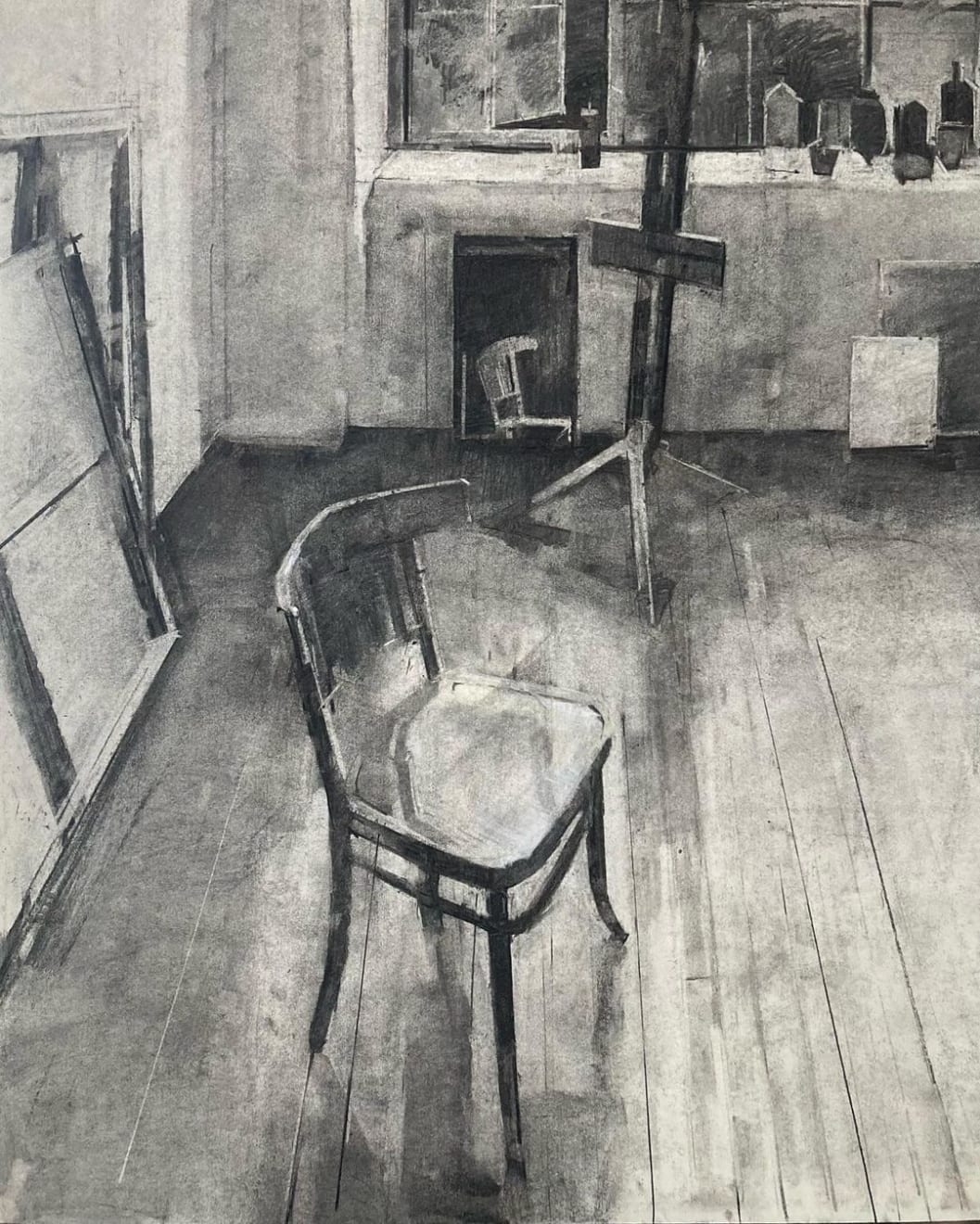 Jason Line, Studio Interior, Summer II, 2023