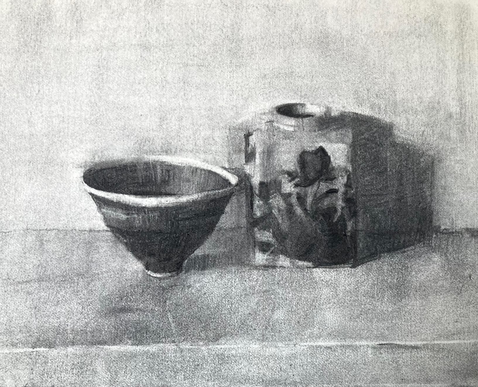 Jason Line, Rie bowl and Ginger Jar, 2022