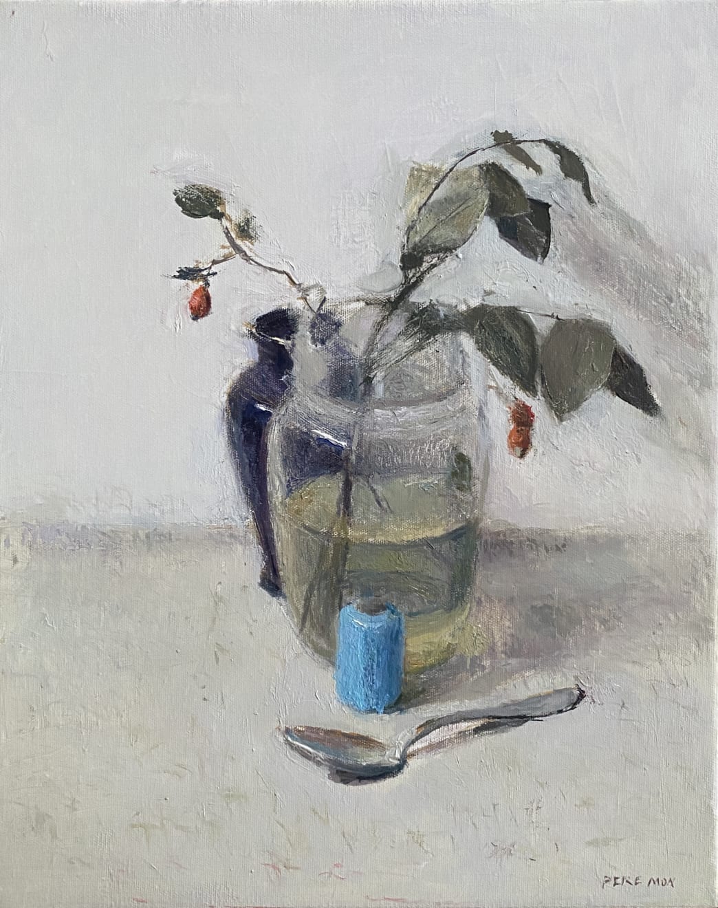 Pere Mon Taillant, Jar with Spoon, 2021