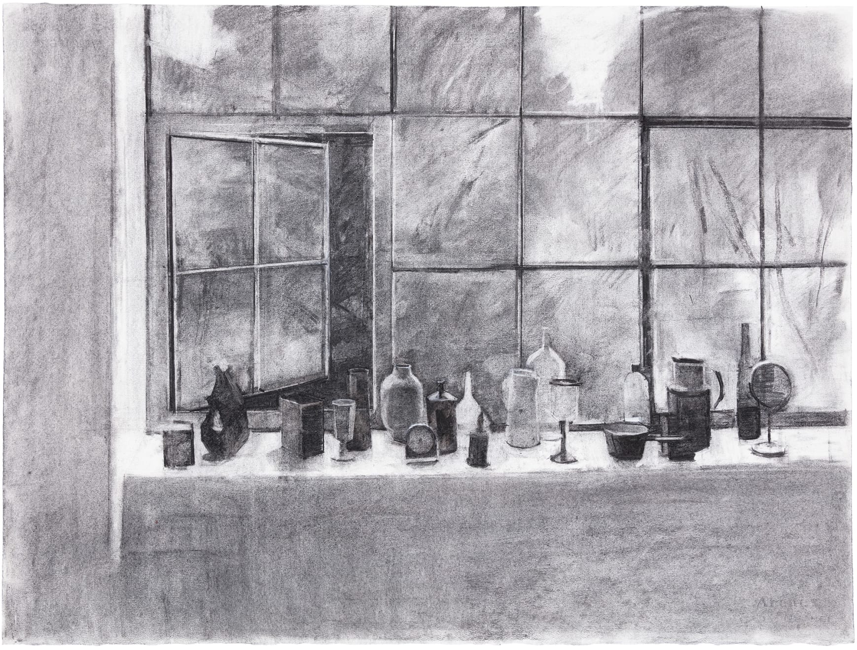 Jason Line, Late Summer Still Life (study), 2024