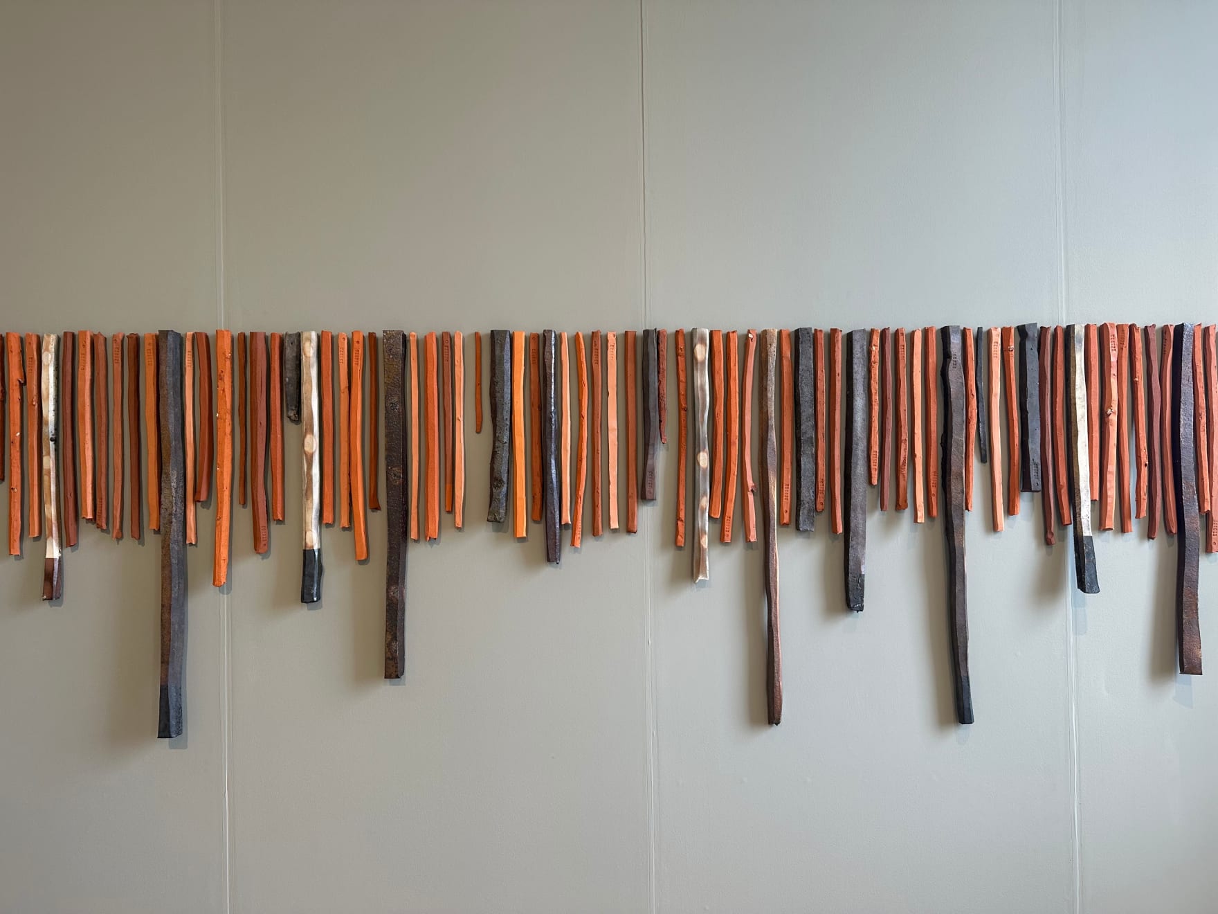 Jim Gladwin, 100 pieces of Clay, 2024