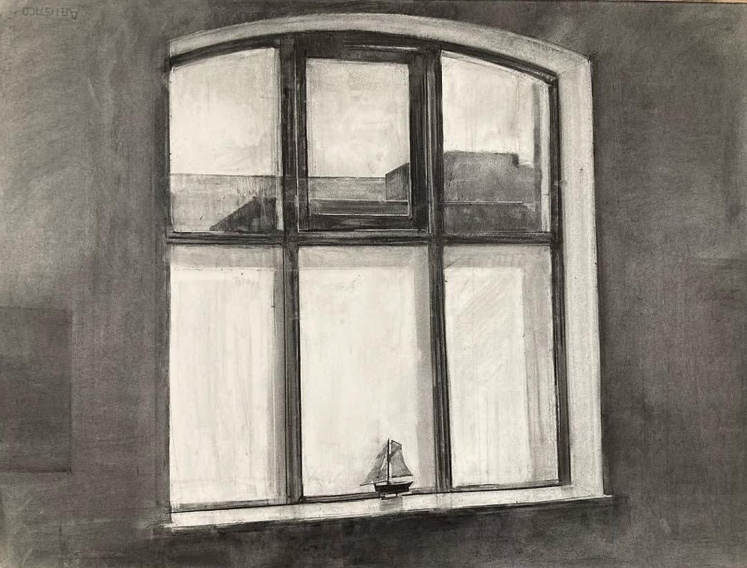 Jason Line, Window and Ship, 2022