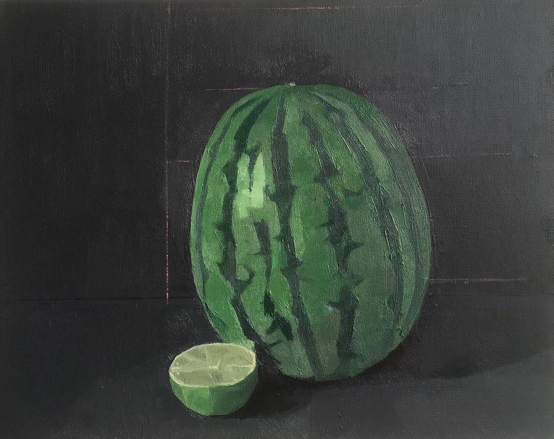 Jason Line, Watermelon and Lime, 2021