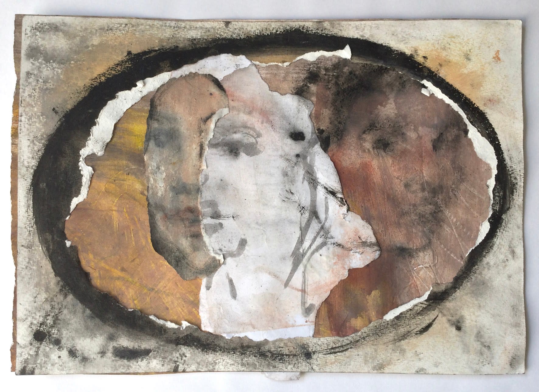 Rae Birch Carter, Teenagers (Oval Portrait), 2023