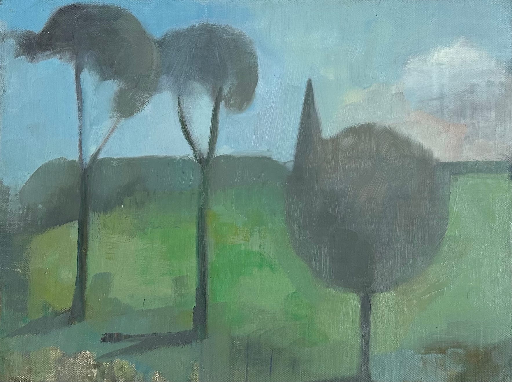 Clare Haward, Park, Winter, 2019