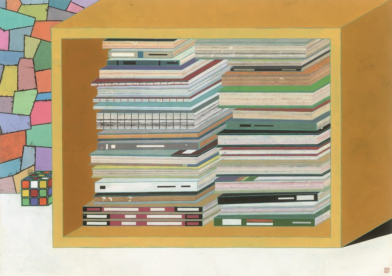 Peng Jian 彭劍, Catching a Glimpse 窺中, 2015