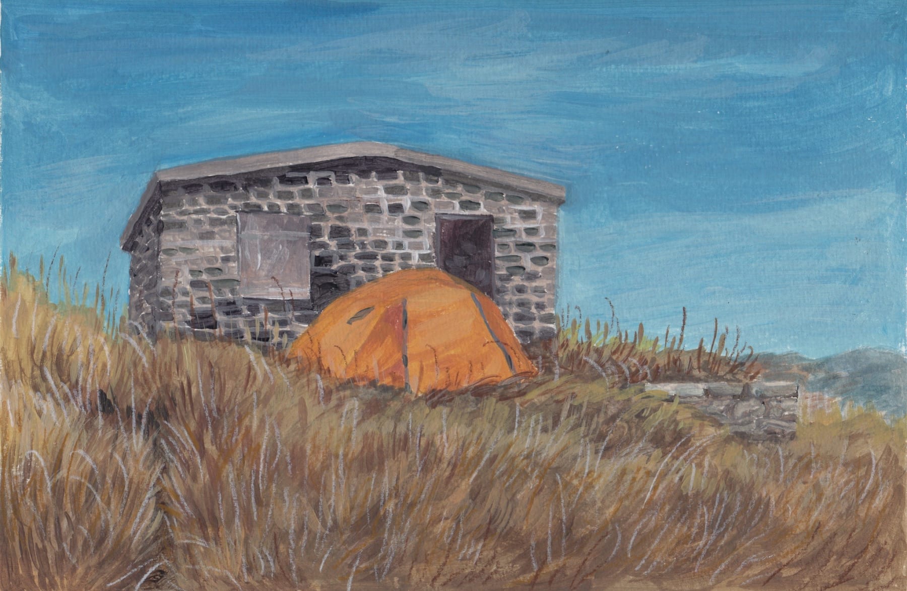 Stephen Wong Chun Hei 黃進曦, 19/ A Tent (Hut 20), 2014