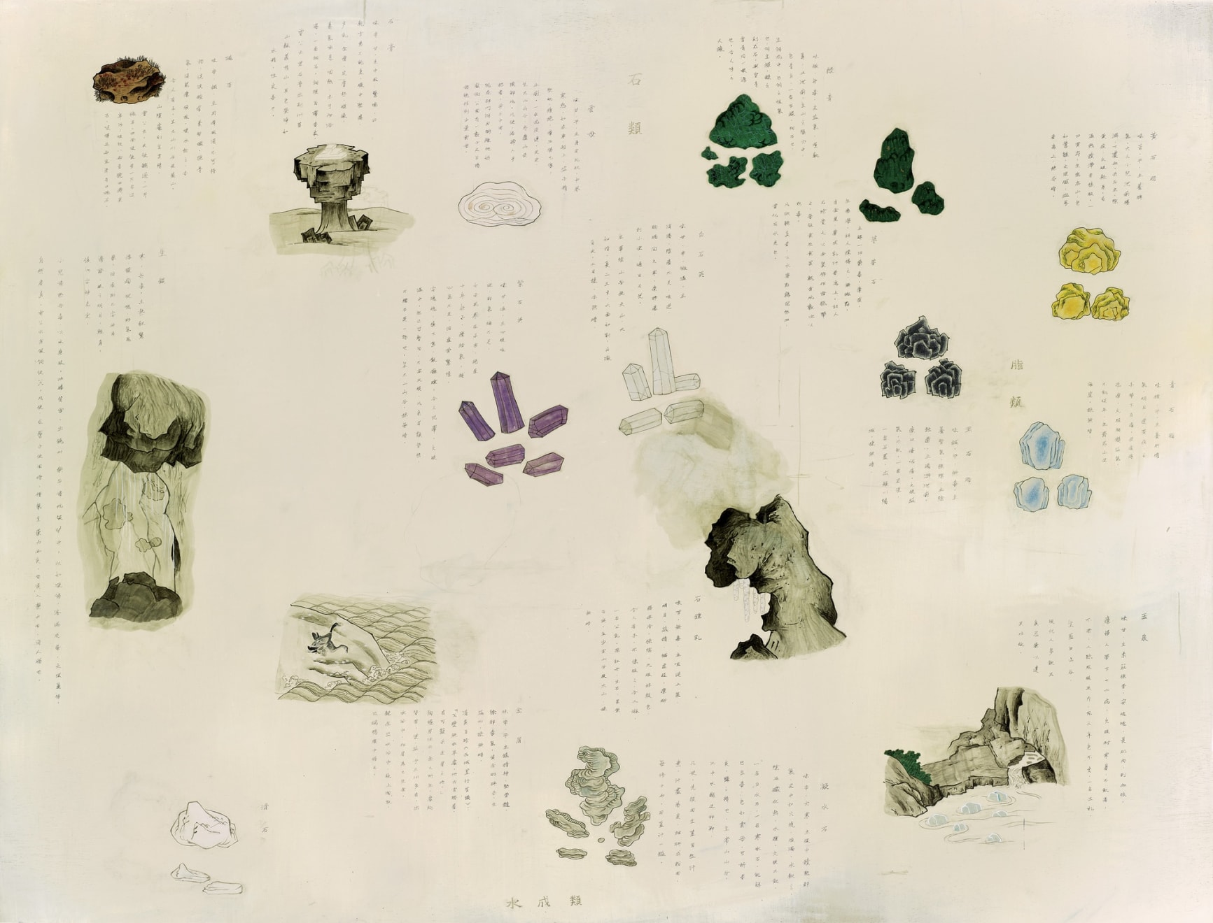Halley Cheng 鄭哈雷, Lui's Concocted Herbal Solution - The Categories of Metals and Stones 雷公炮製.金石部上, 2014